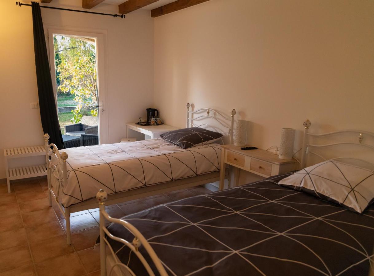 La Halte Gourmande Hotel Vachères Buitenkant foto