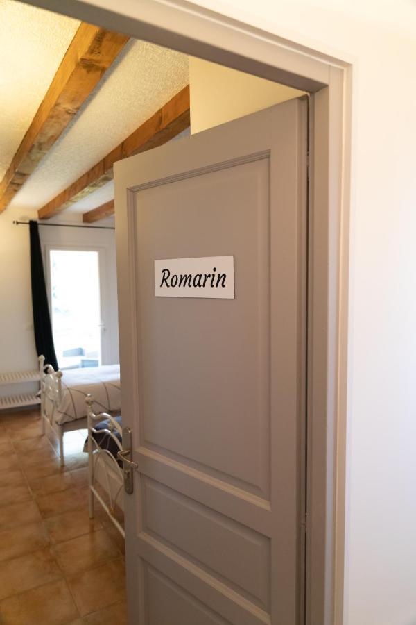 La Halte Gourmande Hotel Vachères Buitenkant foto